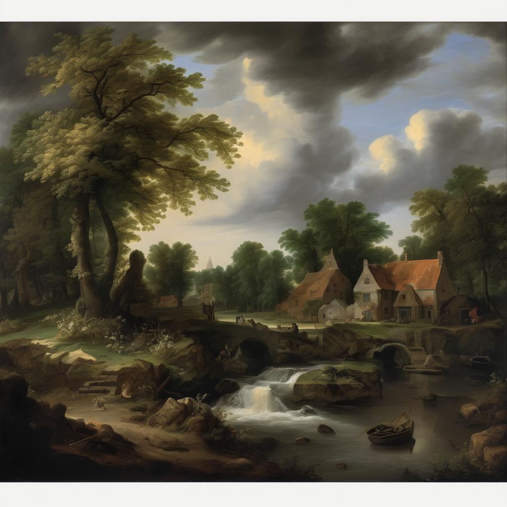 Ο Καλλιτεχνικός Υφαντισμός του Jacob van Ruisdael