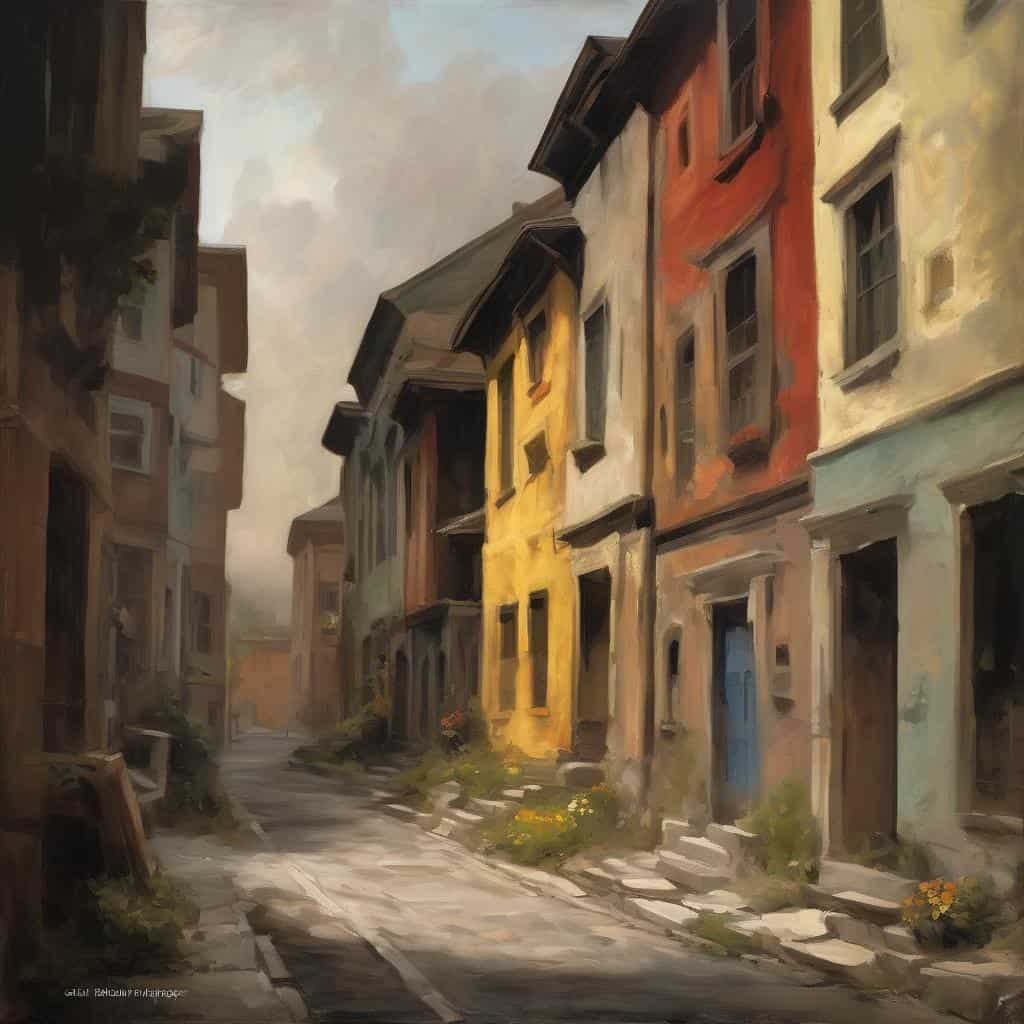 Γλυπτική, τέχνη στην ιστορία, αστικό τοπίο, ζωγραφική με παλιά σπίτια, καλλιτεχνικό έργο, ιστορική τέχνη, εικαστικές τέχνες, αρχιτεκτονική, ζωγραφική σε καμβά, τέχνη της γλυπτικής και ζωγραφικής.